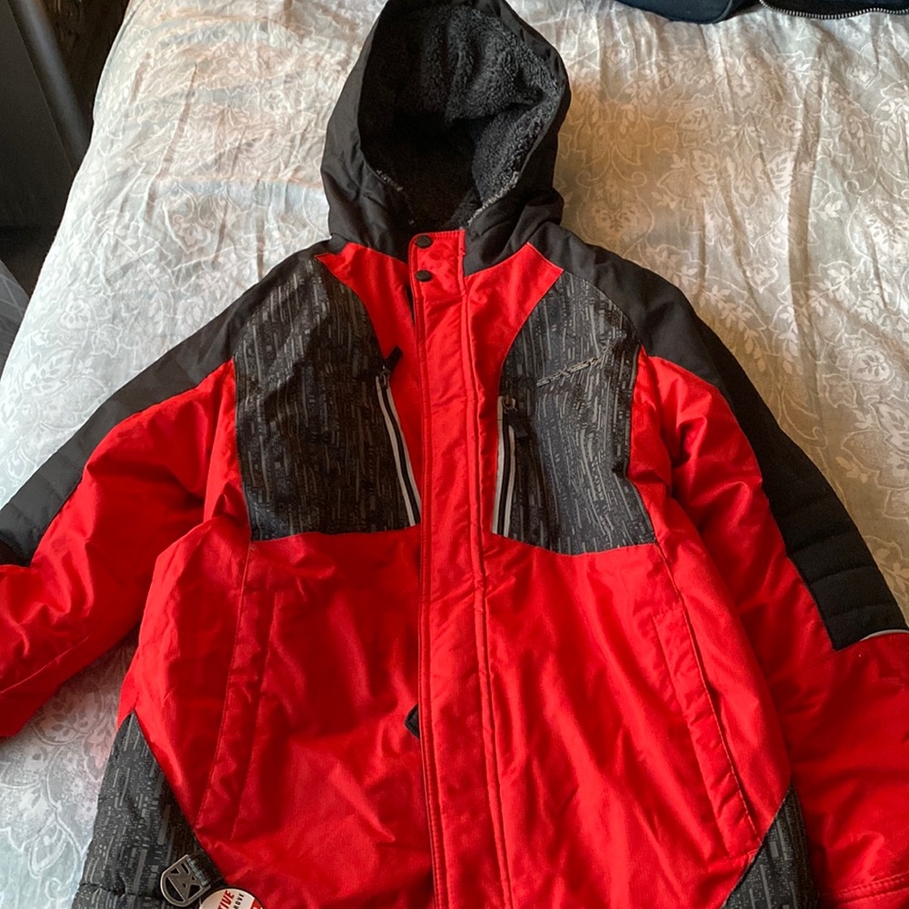 Black & Red ZeroXposur Kids Winter Jacket Size 18/20 (XL) New!!!